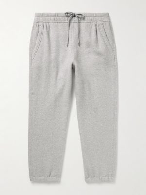 Cozy Tapered Cotton-Blend Jersey Sweatpants