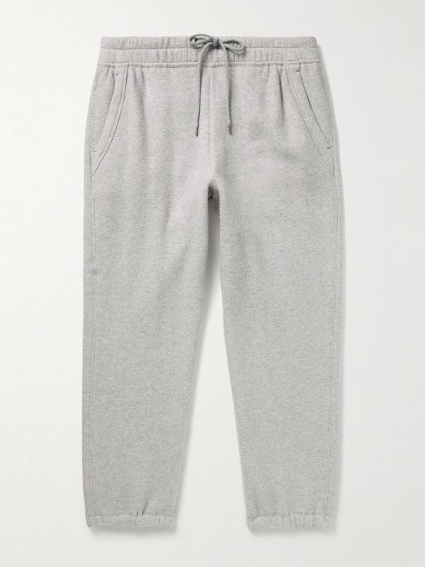 Cozy Tapered Cotton-Blend Jersey Sweatpants Cozy Tapered Cotton-Blend Jersey Sweatpants