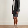 Garment-Dyed Cotton-Jersey Zip-Up Hoodie - OU