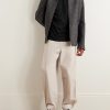 Lotus Brushed Cotton-Jersey T-Shirt - OU Lotus Brushed Cotton-Jersey T-Shirt - OU