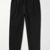 Cozy Tapered Cotton-Blend Jersey Sweatpants