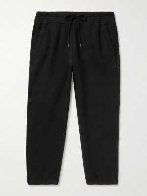 Cozy Tapered Cotton-Blend Jersey Sweatpants