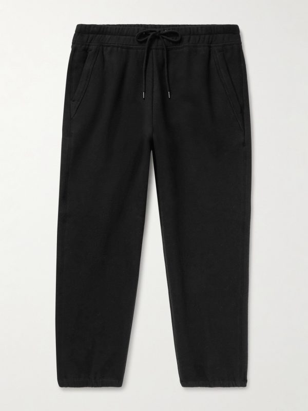 Cozy Tapered Cotton-Blend Jersey Sweatpants