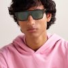 Square-Frame Tortoiseshell Acetate Sunglasses - OU