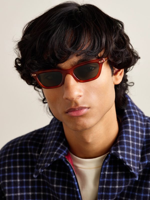 Cat-Eye Acetate Sunglasses - OU Cat-Eye Acetate Sunglasses - OU