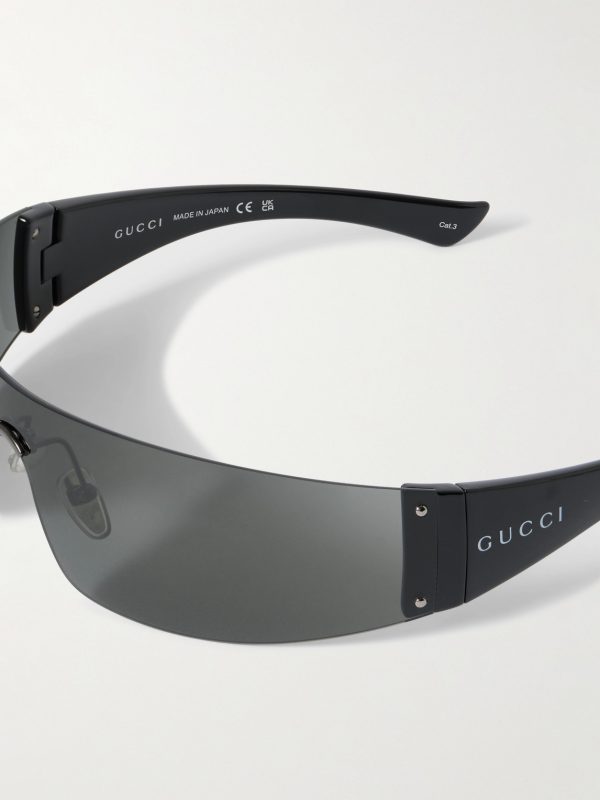Wrap-Around Acetate Sunglasses - CU