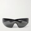 Wrap-Around Acetate Sunglasses