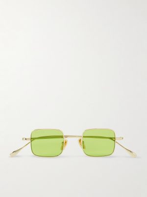 Rimless Rectangular-Frame Gold-Tone Sunglasses Rimless Rectangular-Frame Gold-Tone Sunglasses