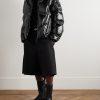 + A$AP Rocky Bahianinha Quilted Glossed-Shell Hooded Down Jacket - OU