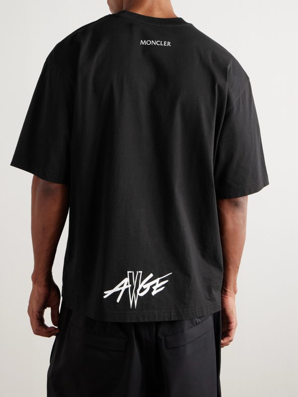 + A$AP Rocky Logo-Appliquéd Cotton-Jersey T-Shirt - BK