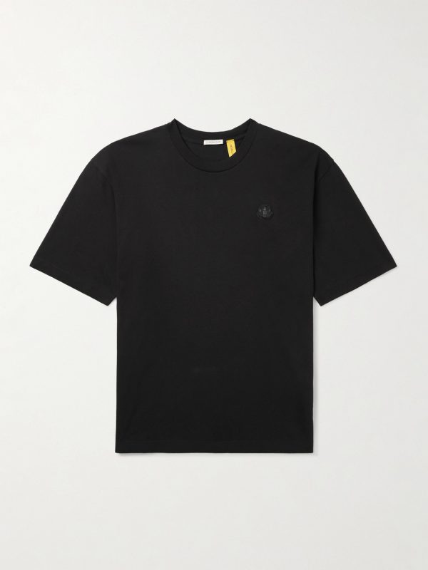 + A$AP Rocky Logo-Appliquéd Cotton-Jersey T-Shirt