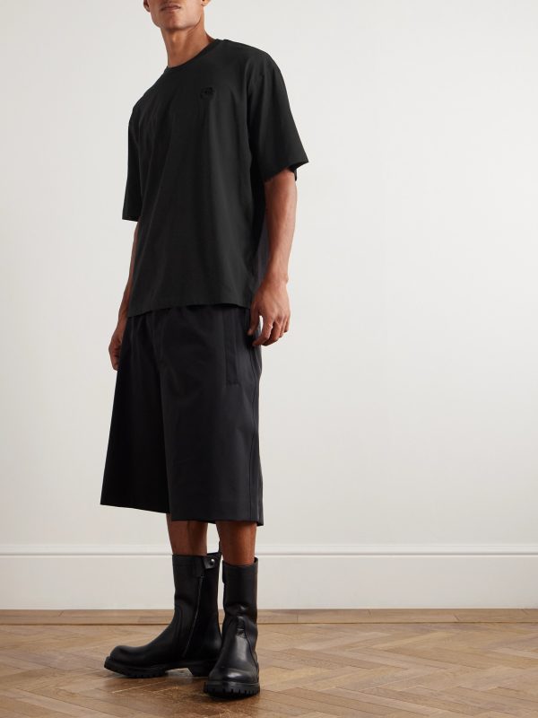 + A$AP Rocky Logo-Appliquéd Cotton-Jersey T-Shirt - OU