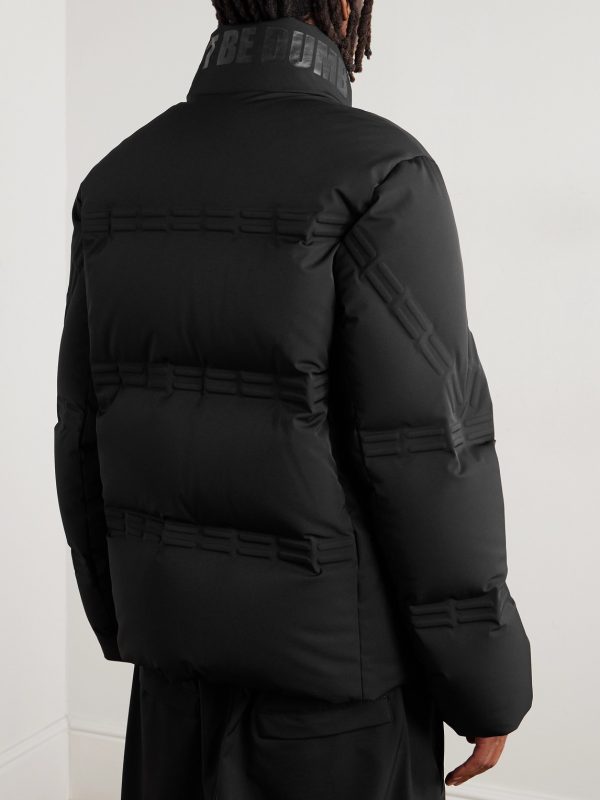 + Asap Rocky Logo-Appliquéd Quilted Twill Down Jacket - BK