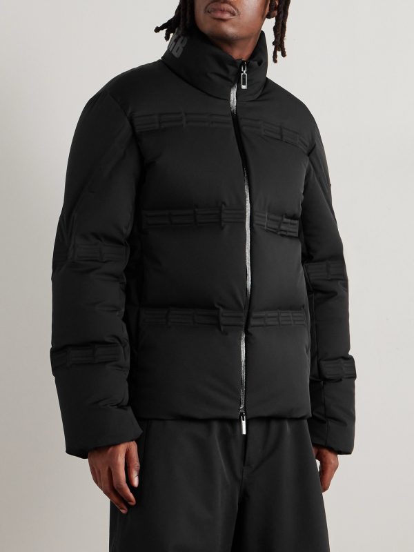 + Asap Rocky Logo-Appliquéd Quilted Twill Down Jacket - FR