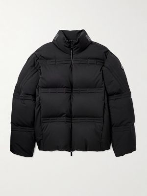 + Asap Rocky Logo-Appliquéd Quilted Twill Down Jacket + Asap Rocky Logo-Appliquéd Quilted Twill Down Jacket
