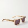 Square-Frame Acetate Sunglasses - FR Square-Frame Acetate Sunglasses - FR