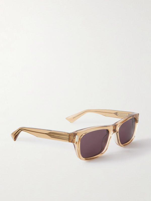Square-Frame Acetate Sunglasses - FR Square-Frame Acetate Sunglasses - FR
