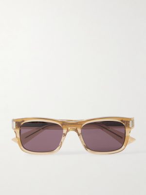 Square-Frame Acetate Sunglasses