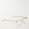 Round-Frame Acetate Optical Glasses - FR