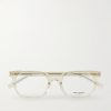 Round-Frame Acetate Optical Glasses