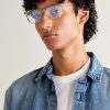 Round-Frame Acetate Optical Glasses - OU