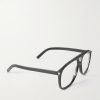 Aviator-Style Acetate Optical Glasses - FR