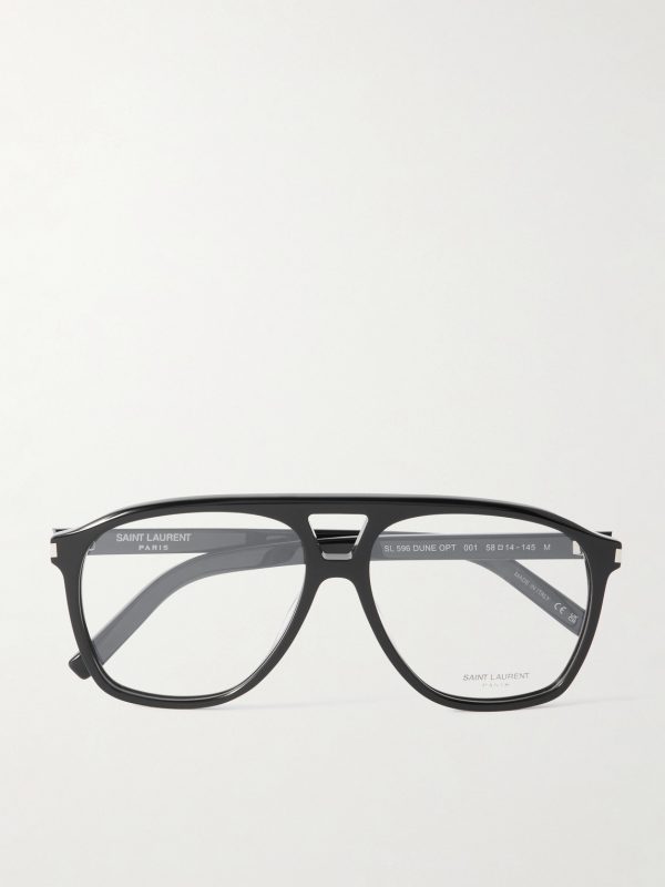 Aviator-Style Acetate Optical Glasses