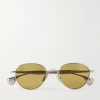 Round-Frame Silver-Tone Sunglasses Round-Frame Silver-Tone Sunglasses