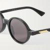 Round-Frame Acetate Sunglasses - CU Round-Frame Acetate Sunglasses - CU