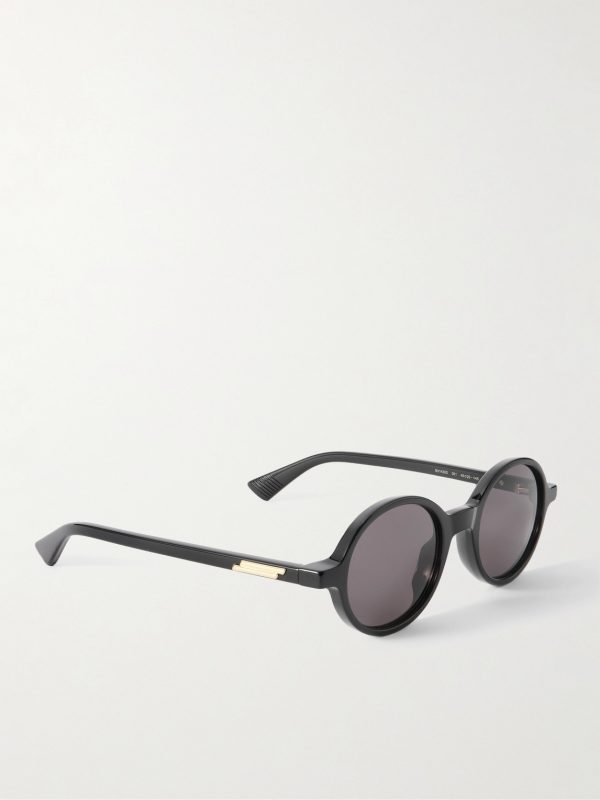 Round-Frame Acetate Sunglasses - FR Round-Frame Acetate Sunglasses - FR