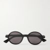 Round-Frame Acetate Sunglasses Round-Frame Acetate Sunglasses