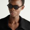 Round-Frame Acetate Sunglasses - OU Round-Frame Acetate Sunglasses - OU