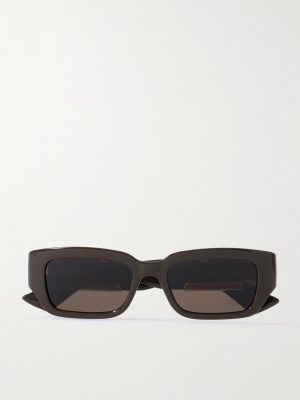 Rectangle-Frame Acetate and Gold-Tone Sunglasses Rectangle-Frame Acetate and Gold-Tone Sunglasses