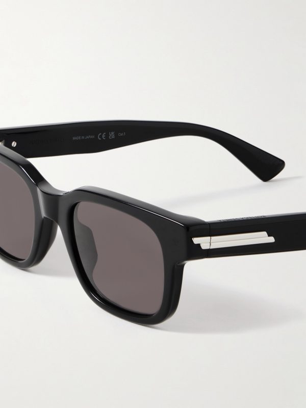 Rectangular-Frame Acetate Sunglasses - CU Rectangular-Frame Acetate Sunglasses - CU