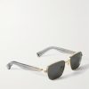 Première De Cartier D-Frame Recycled-Acetate and Gold-Tone Sunglasses - FR Première De Cartier D-Frame Recycled-Acetate and Gold-Tone Sunglasses - FR