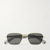 Première De Cartier D-Frame Recycled-Acetate and Gold-Tone Sunglasses Première De Cartier D-Frame Recycled-Acetate and Gold-Tone Sunglasses