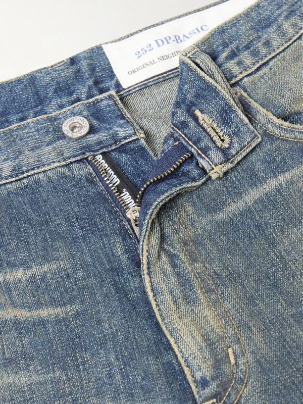 + Chito Savage Appliquéd Distressed Straight-Leg Jeans - E1