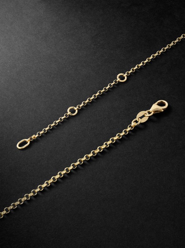 La Loba Claw Small 18-Karat Gold Prasiolite Pendant Necklace - BK