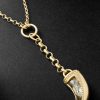 La Loba Claw Small 18-Karat Gold Prasiolite Pendant Necklace - CU