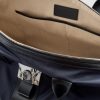 Butterfly Leather-Trimmed Nylon Duffle Bag - E1