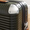 Bank Zip Deluxe M 55cm Leather-Trimmed Polycarbonate Spinner Carry-On Suitcase - CU Bank Zip Deluxe M 55cm Leather-Trimmed Polycarbonate Spinner Carry-On Suitcase - CU