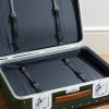 Bank Spinner 68cm Leather-Trimmed Polycarbonate Spinner Suitcase - E1
