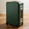Bank Spinner 68cm Leather-Trimmed Polycarbonate Spinner Suitcase