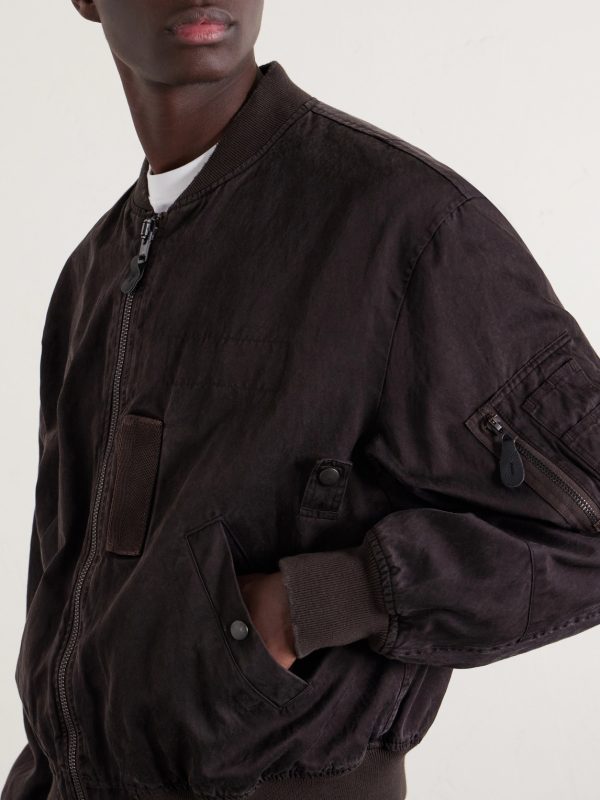 B-15C Cotton and Silk-Blend Bomber Jacket - CU
