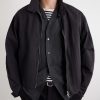 Convertible-Collar Silk and Linen-Blend Shirt - E1