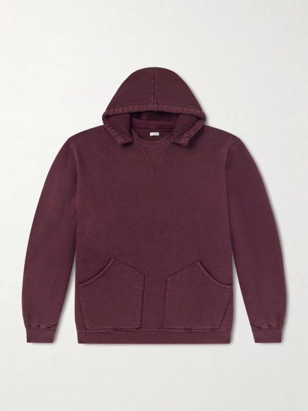 Vintage Cotton-Jersey Hoodie