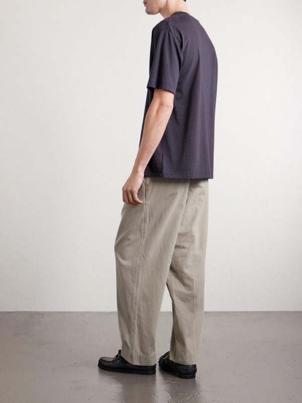 Cotton and Cashmere-Blend T-Shirt - BK