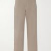 Wide-Leg Cotton-Twill Trousers Wide-Leg Cotton-Twill Trousers