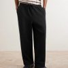 Vintage Straight-Leg Cotton Sweatpants - FR Vintage Straight-Leg Cotton Sweatpants - FR