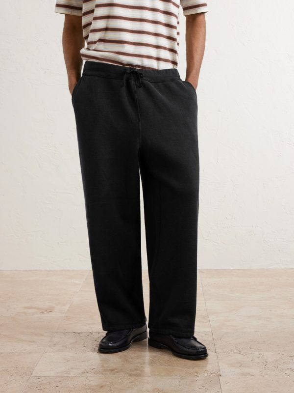 Vintage Straight-Leg Cotton Sweatpants - FR Vintage Straight-Leg Cotton Sweatpants - FR